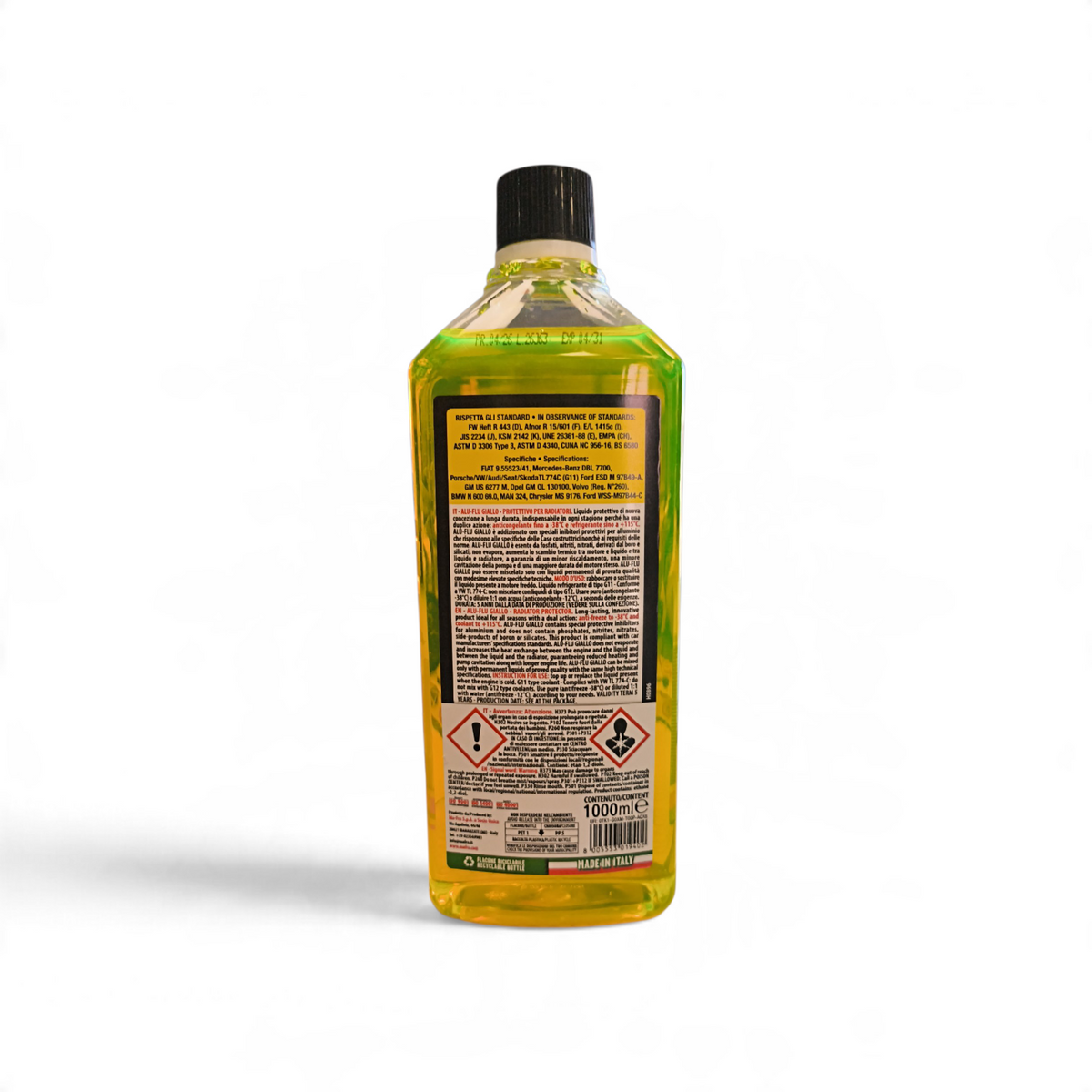 Ma-Fra Alu-Flu Giallo Protettivo Radiatori Concentrato 1L — Liquido Raffreddamento G11 Long Life