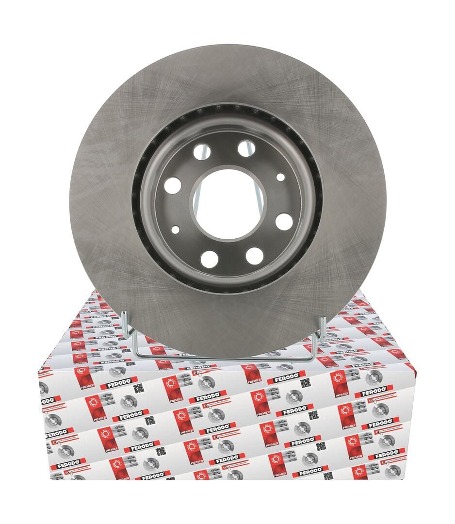 Kit 2 dischi freno ventilati Ferodo DDF1304 R90 diametro 257mm spessore 22mm 4 fori centraggio 60mm superficie oleata