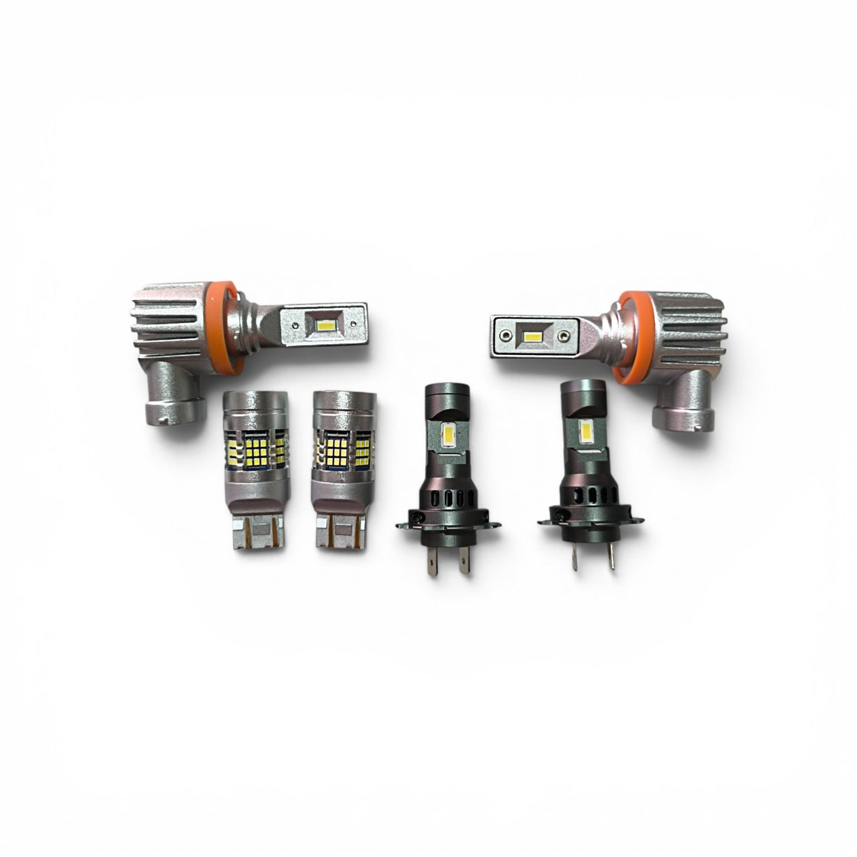 Kit LED C CAR 4in1 per Fiat 500L: 2 Galaxy H7, T20S e fendinebbia H8