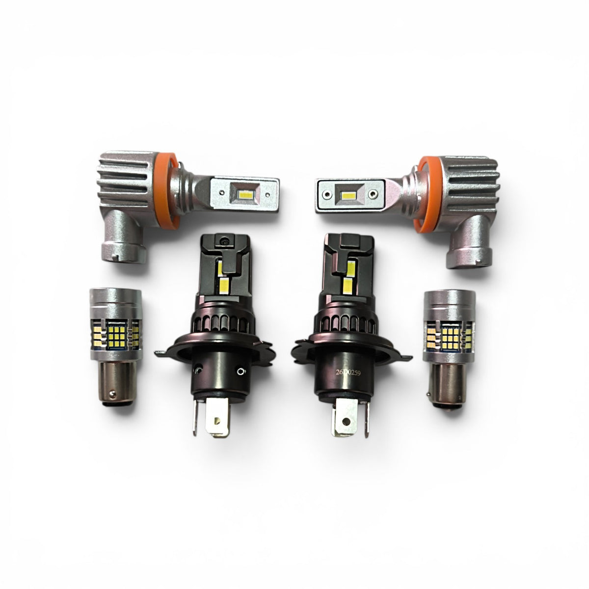 Kit LED completo 3in1 per Jeep Renegade H4 11000 lumen 6500K