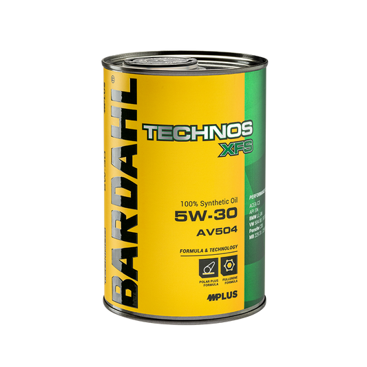 Olio motore bardahl 5W-30 av 504 504/50700 sintetico ultima generazione, 4 litri