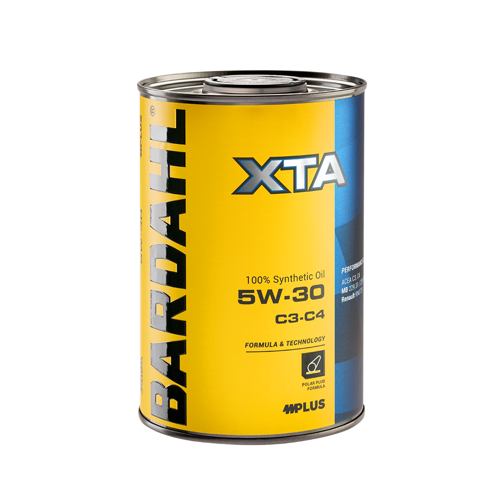 Olio motore Bardahl 5W-30 sintetico ultima generazione specifica ACEA/C3/C4 4 Litri