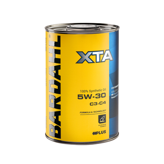 Olio motore Bardahl 5W-30 sintetico ultima generazione specifica ACEA/C3/C4 4 Litri