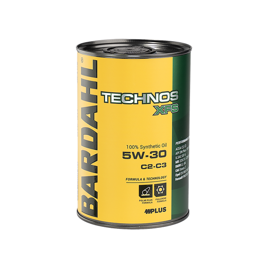 Olio motore Bardahl 5W-30, sintetico ultima generazione ACEA C2/C3 Technos 5 Litri
