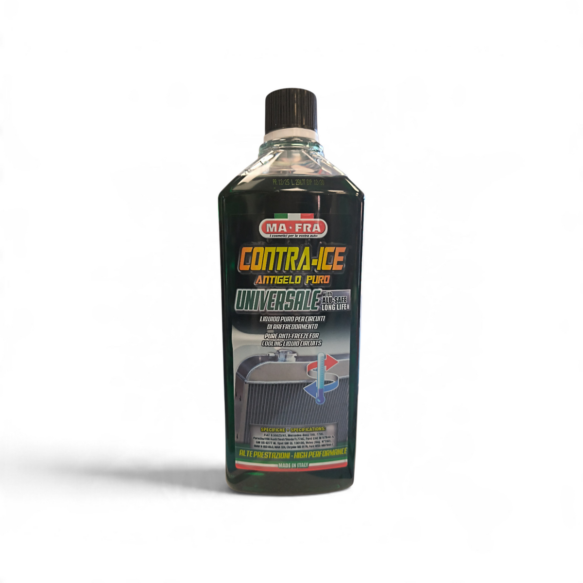 Ma-Fra Contra-Ice Verde Universale 1L antigelo puro concentrato Alu-Safe Long Life Made in Italy