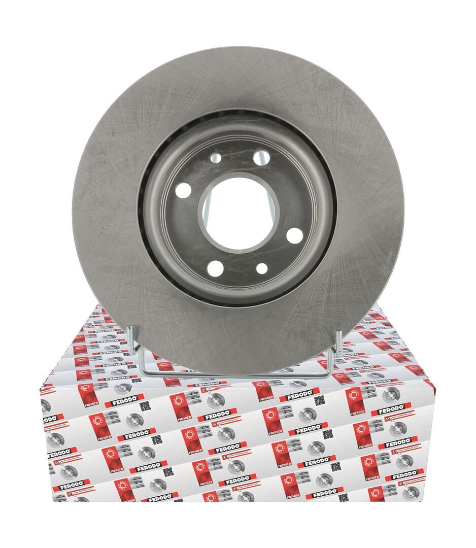 Kit 2 dischi freno anteriori ventilati Ferodo DDF762 R90 diametro 257mm spessore 22mm 4 fori centraggio 59mm oleato