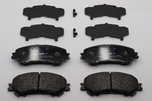 Pastiglie freno anteriori Ferodo FDB4843 kit 4 pezzi R90 homologated sistema AKEBONO segnalatore acustico usura