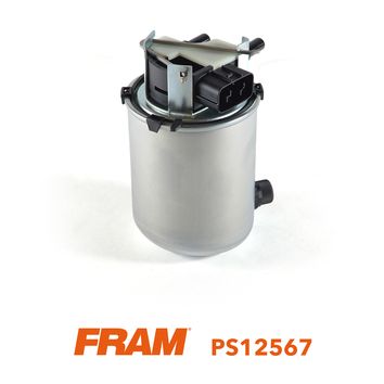 Filtro gasolio FRAM PS12567 cartuccia carburante diametro 94mm altezza 160mm vista frontale