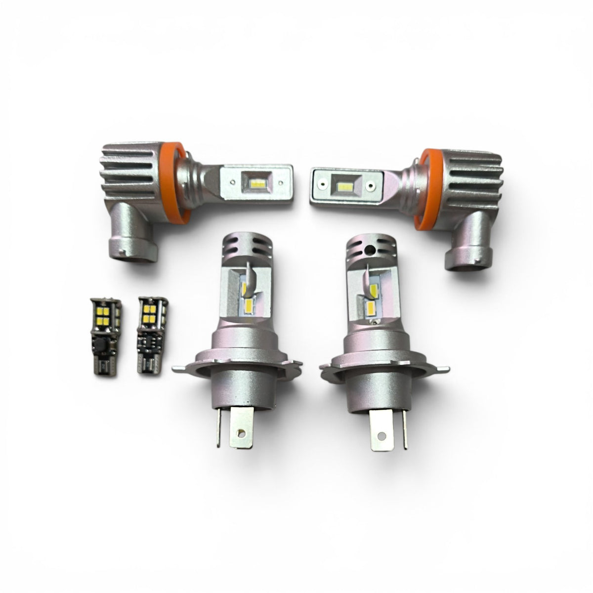 Kit LED C CAR per Fiat Grande Punto: H4, T10 e fendinebbia H8