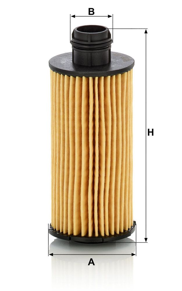 Dimensioni MANN HU 6026 Z altezza 130mm diametro 57mm