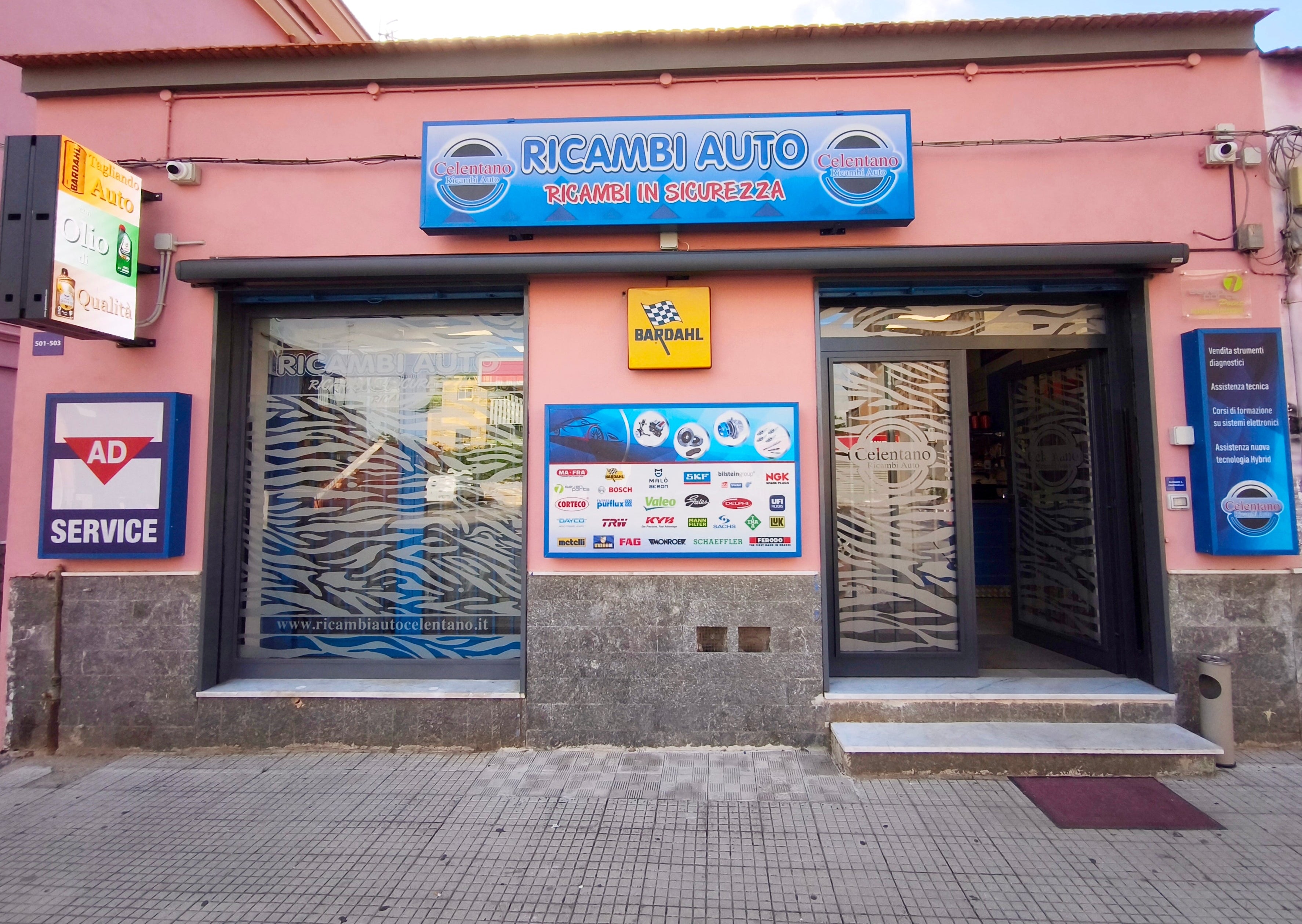 Sede fisica ricambi auto celentano napoli