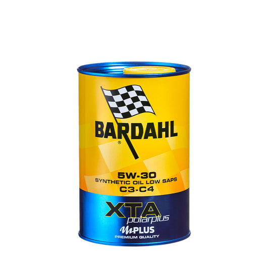 Olio motore Bardahl 5W-30 sintetico ultima generazione specifica ACEA/C3/C4 7 Litri