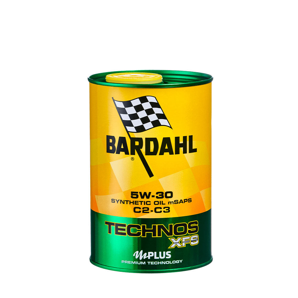 Olio motore Bardahl 5W-30, sintetico ultima generazione ACEA C2/C3 Technos 5 Litri