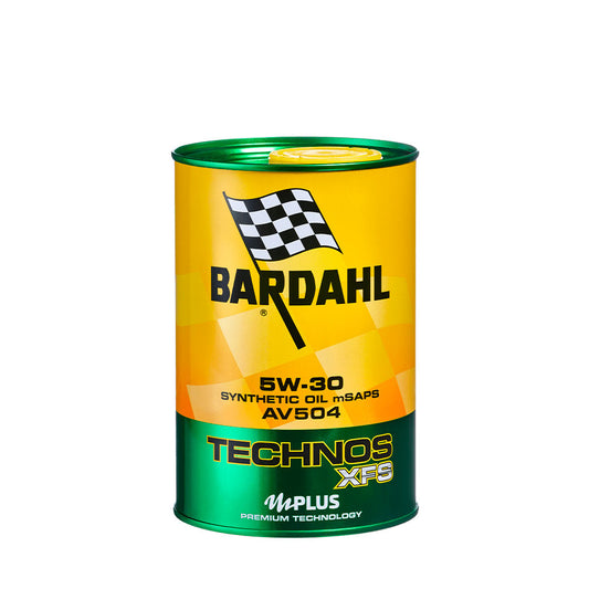 Olio motore bardahl 5W-30 av 504 504/50700 sintetico ultima generazione, 6 litri