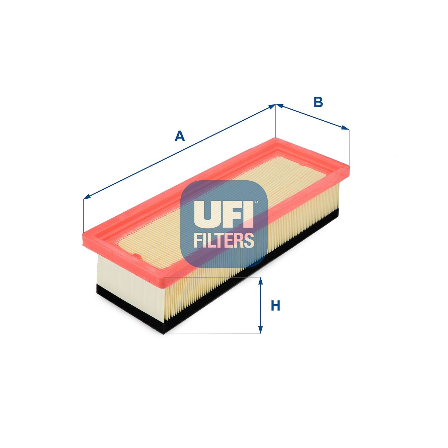 Filtro UFI 30.301.00 - Cartuccia Filtro dimensioni 277x97x61 mm
